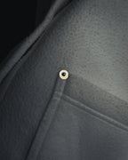 "GUCCI" 90’s-00’s Minimal fleece gold buttons jacket