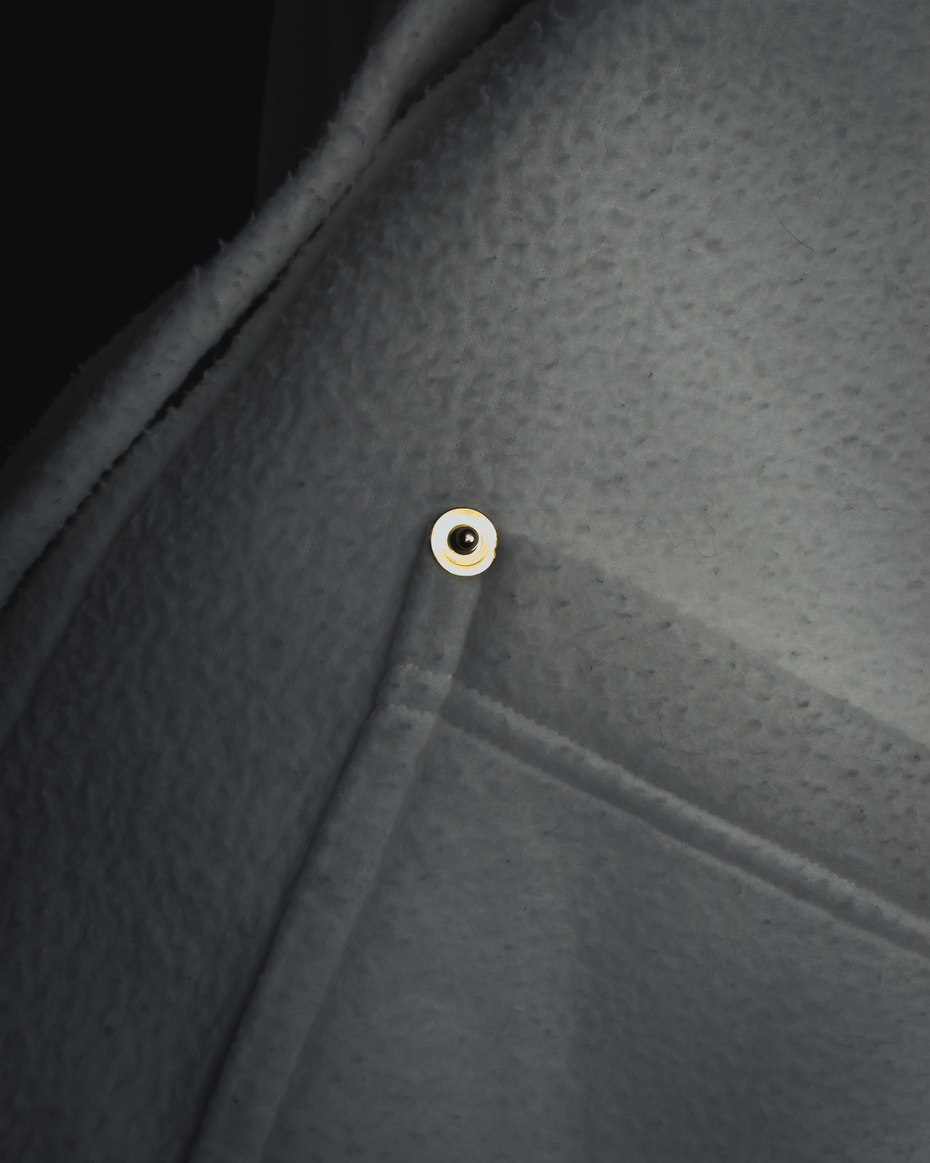 "GUCCI" 90’s-00’s Minimal fleece gold buttons jacket