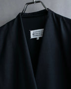 "MAISON MARGIELA" 20AW No-collar design wool tailored jacket