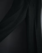 "Yves Saint Laurent diffusion hommes" 80’s-90’s structured glitter pinstripe wool suit set-up