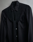“COMME des GARCONS” 2022SS  Fringed dress shirt