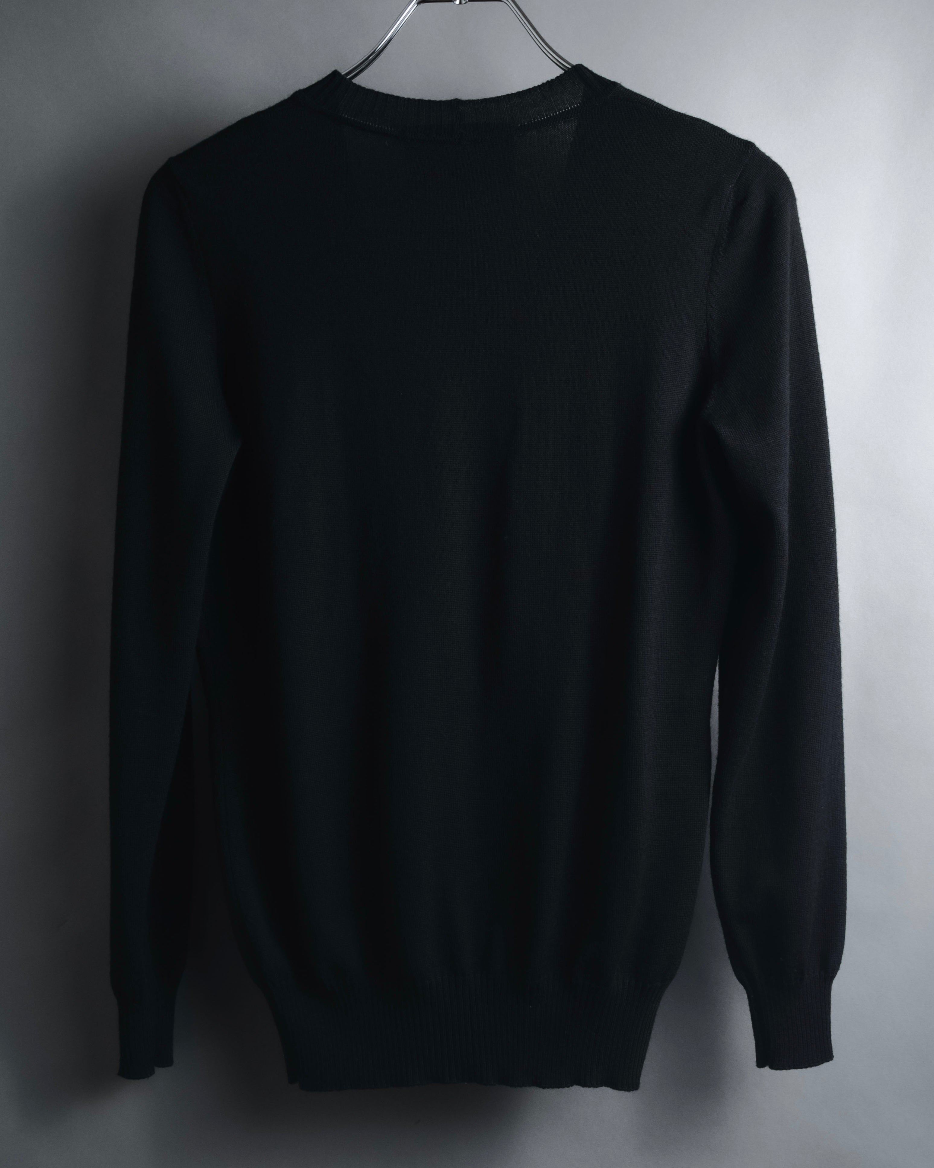 "GUCCI" Michele-era refined emblem cardigan