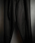 "ARMANI COLLEZIONI" Classic Italian tailoring stripe pattern set up