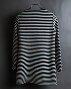 "T by Alexander Wang" Uniform striped ribbed knit pullover