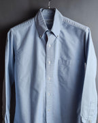 "THOM BROWNE" Hidden tricolor design cotton shirt