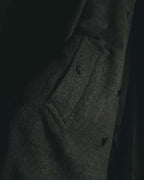 “Burberrys” 80’s Bedford wool balmacaan coat