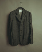 “COMME des GARÇONS SHIRT” 2000's- layered pocket print tailored jacket