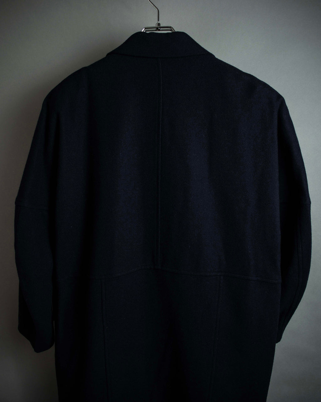 "COMME des GARCONS" 90's Front panel docking design chester coat