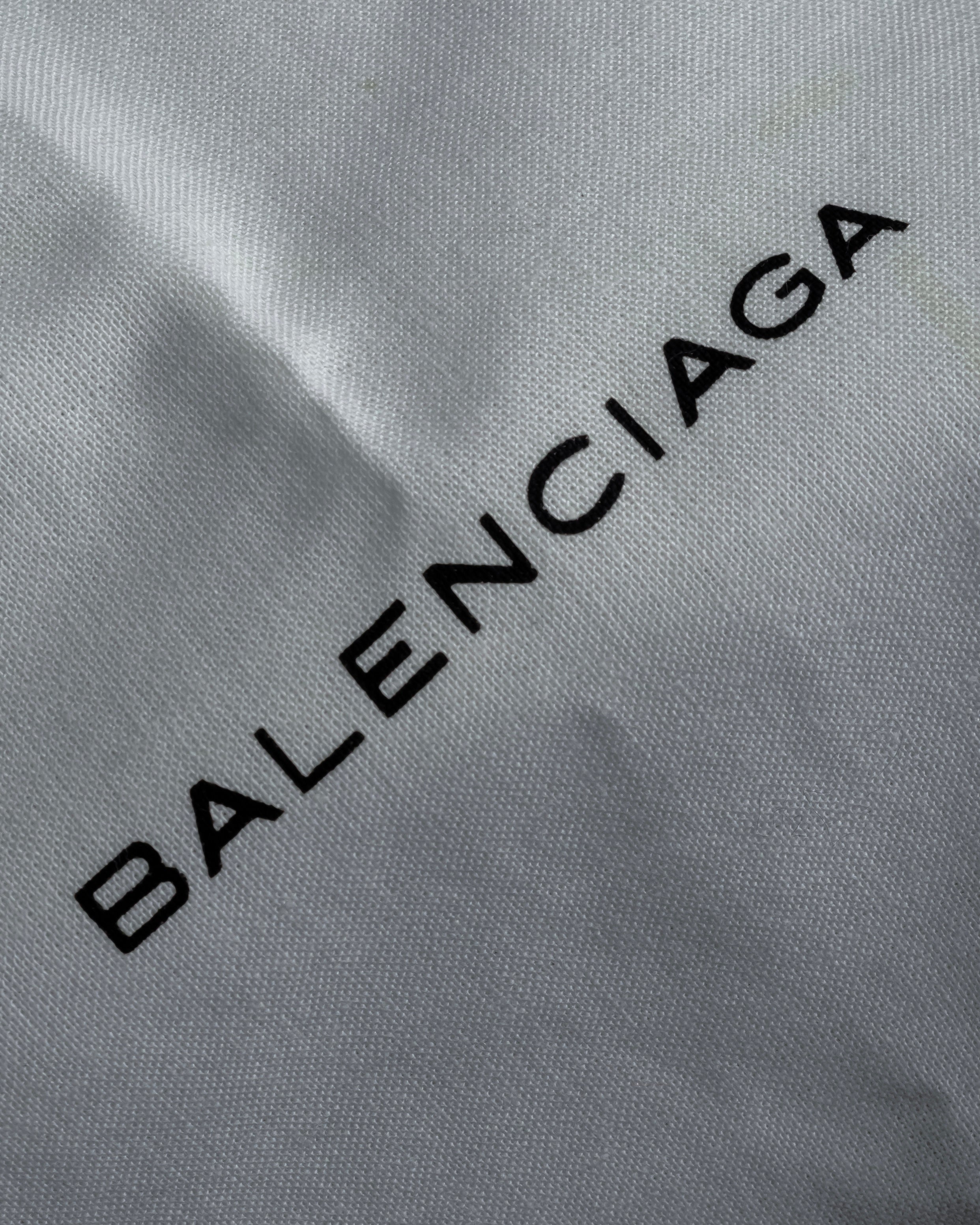 "BALENCIAGA" Gold turn lock design leather combination bag
