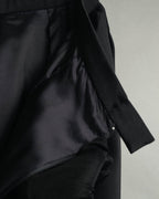 -SPECIAL- “Christian Dior” 80’s silk pleated long skirt