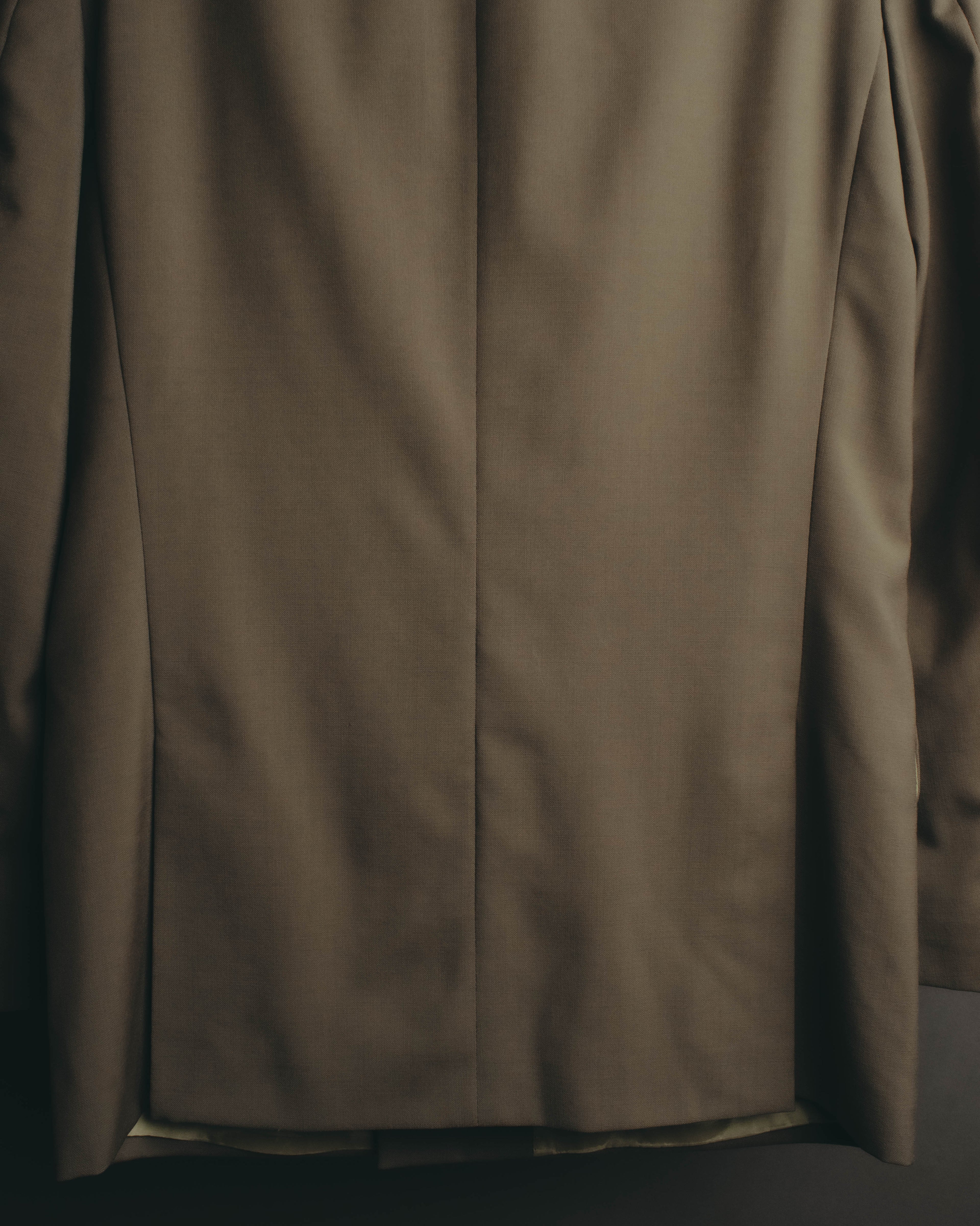"Yves Saint Laurent pour homme" 80's-90's Structured double-breasted wool blazer