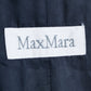 "Max Mara" Front pocket detail maxi length cashmere mix maxi length coat