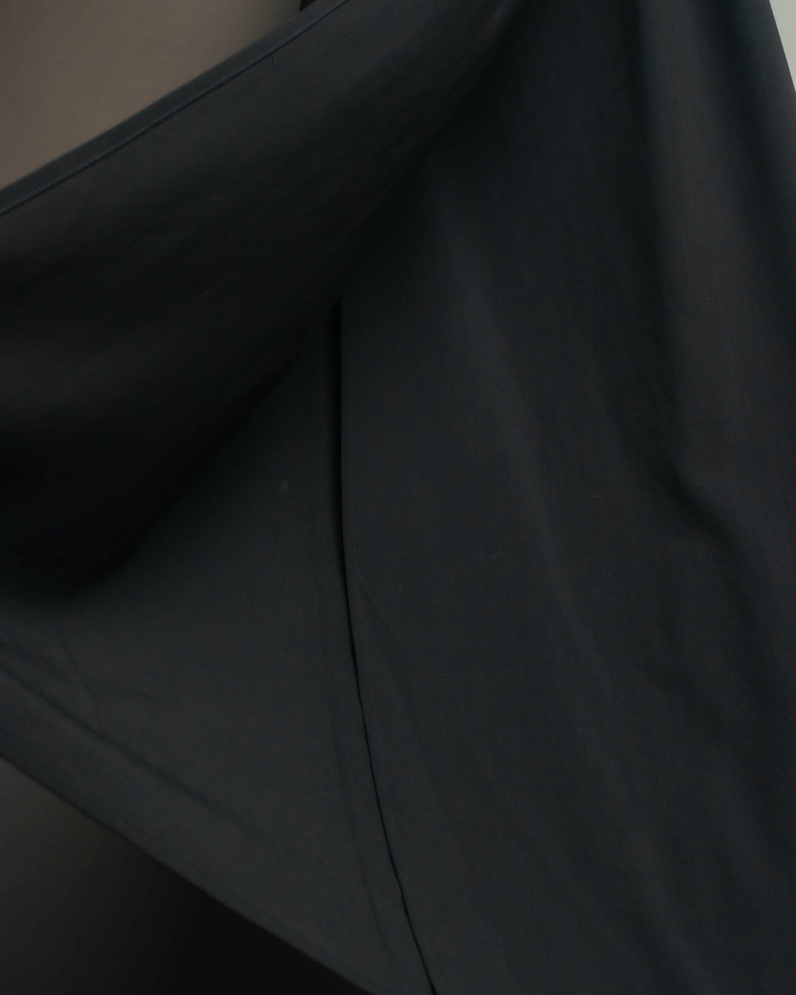“JIL SANDER” 90’s-00’s Side tie wool wrap skirt