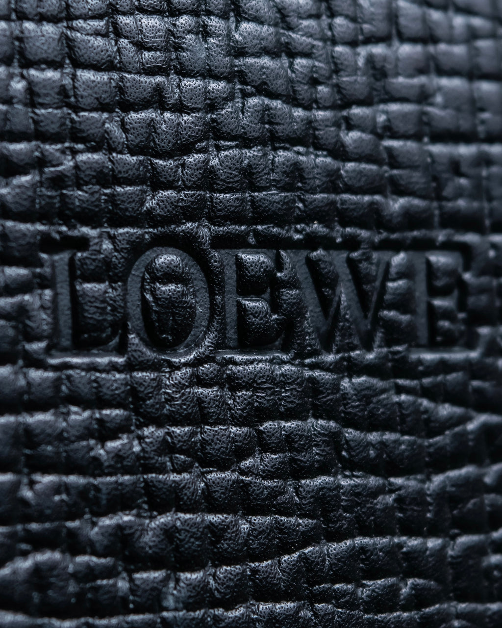 "LOEWE" Barcelona series grained leather handbag