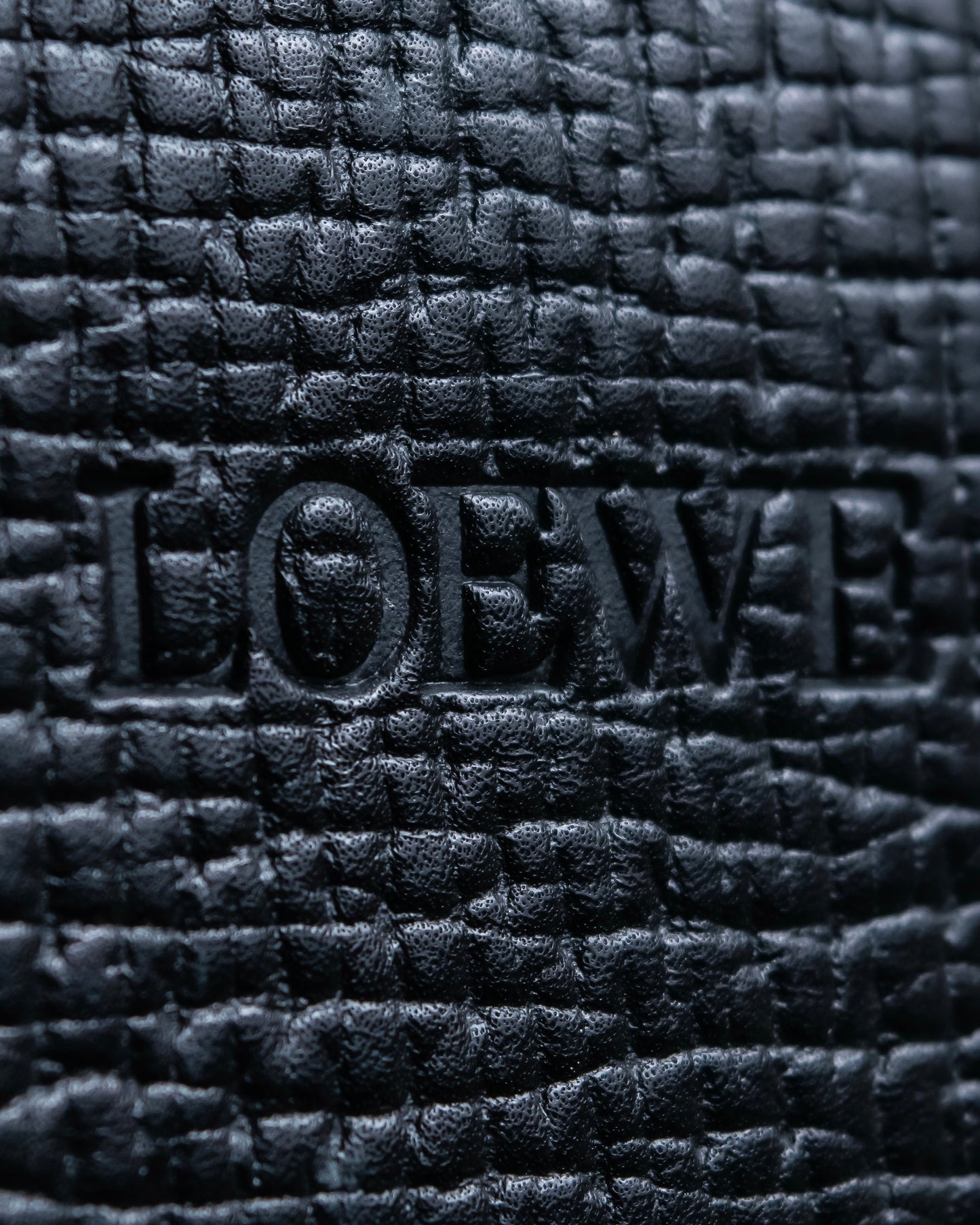 "LOEWE" Barcelona series grained leather handbag