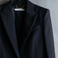 "GIVENCHY" Peak lapel tailored jacket & easy slacks set up