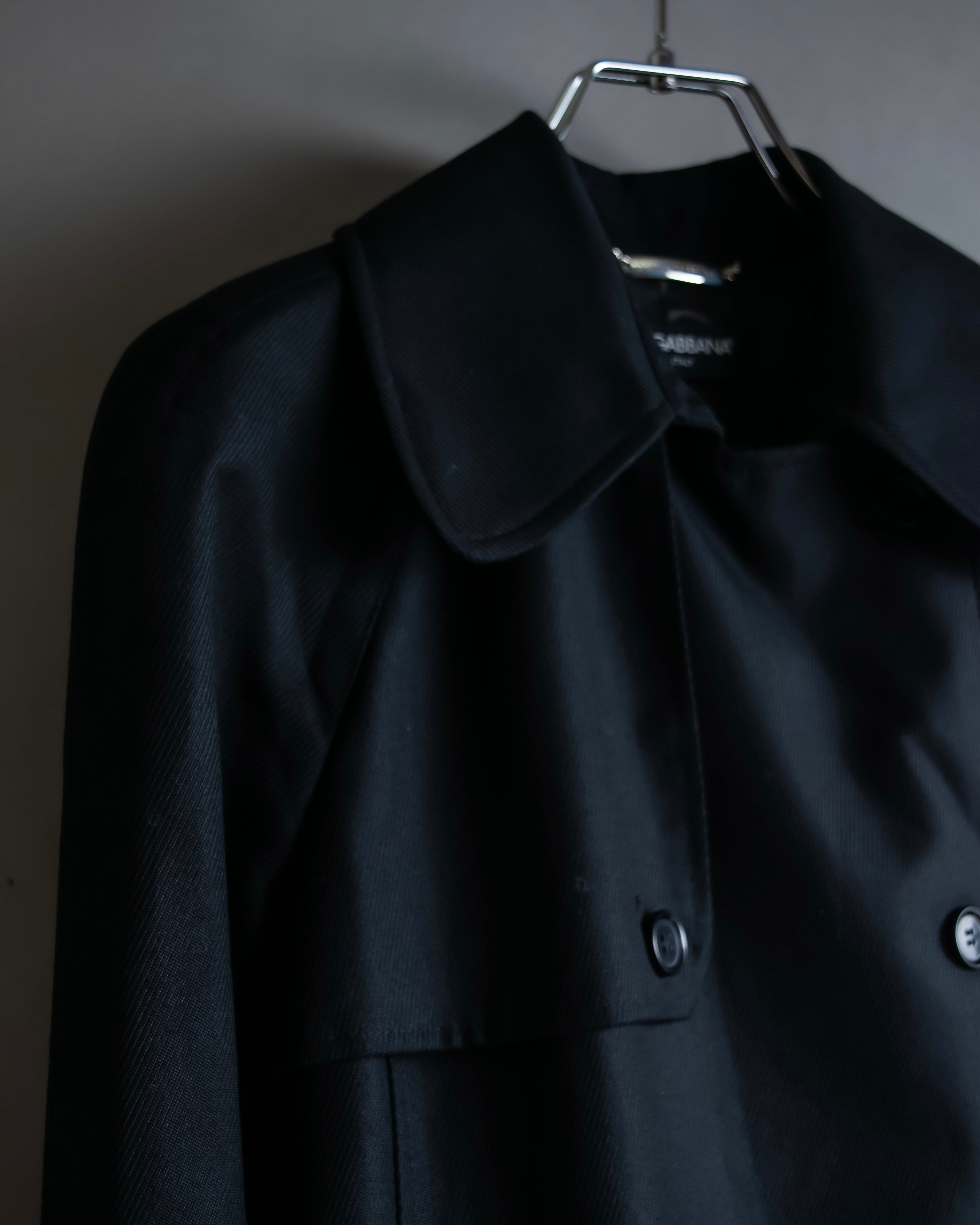 "Dolce &amp; Gabbana" Double-breasted belted mid length trench coat