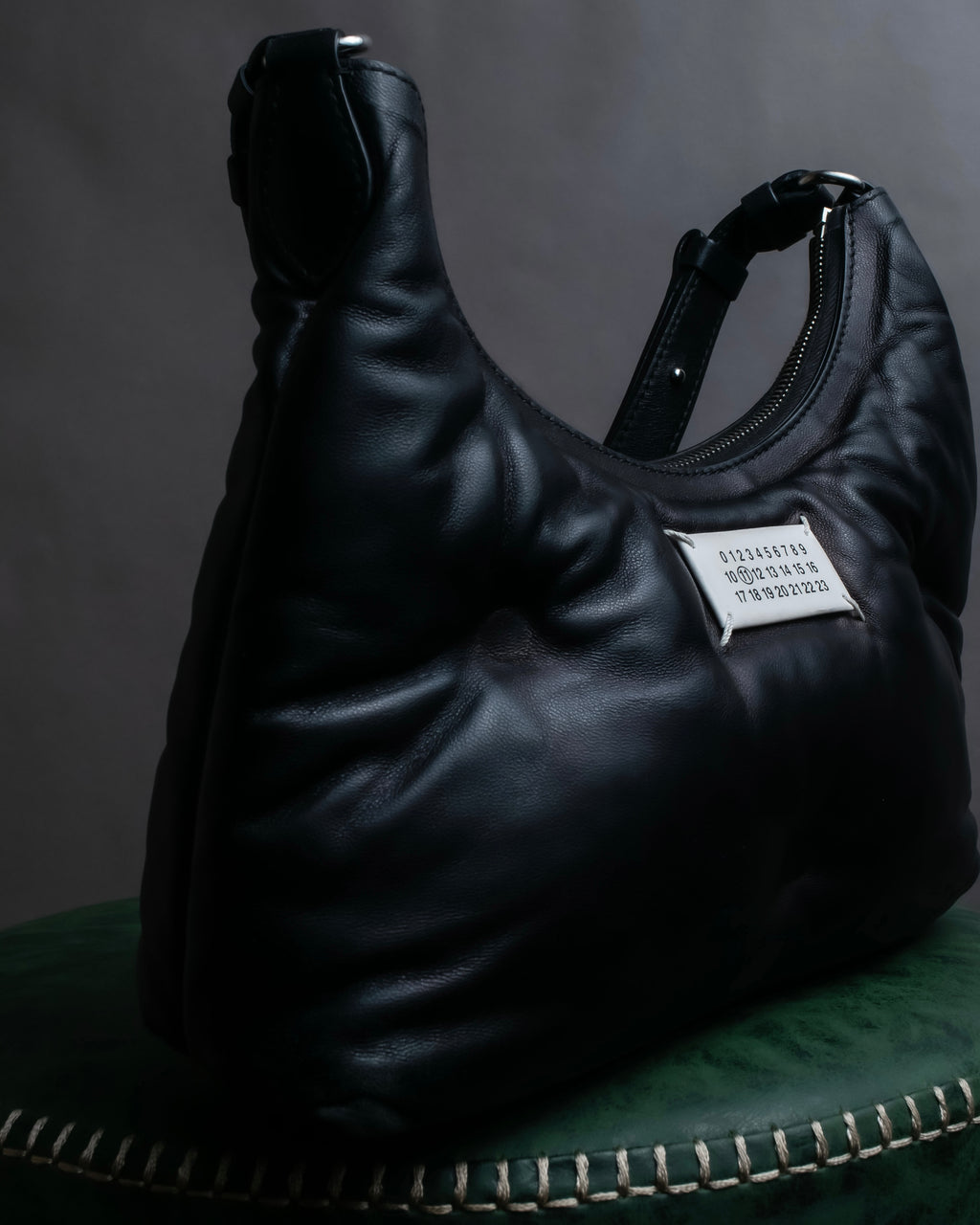 "MAISON MARGIELA" Glam Slam black one shoulder bag