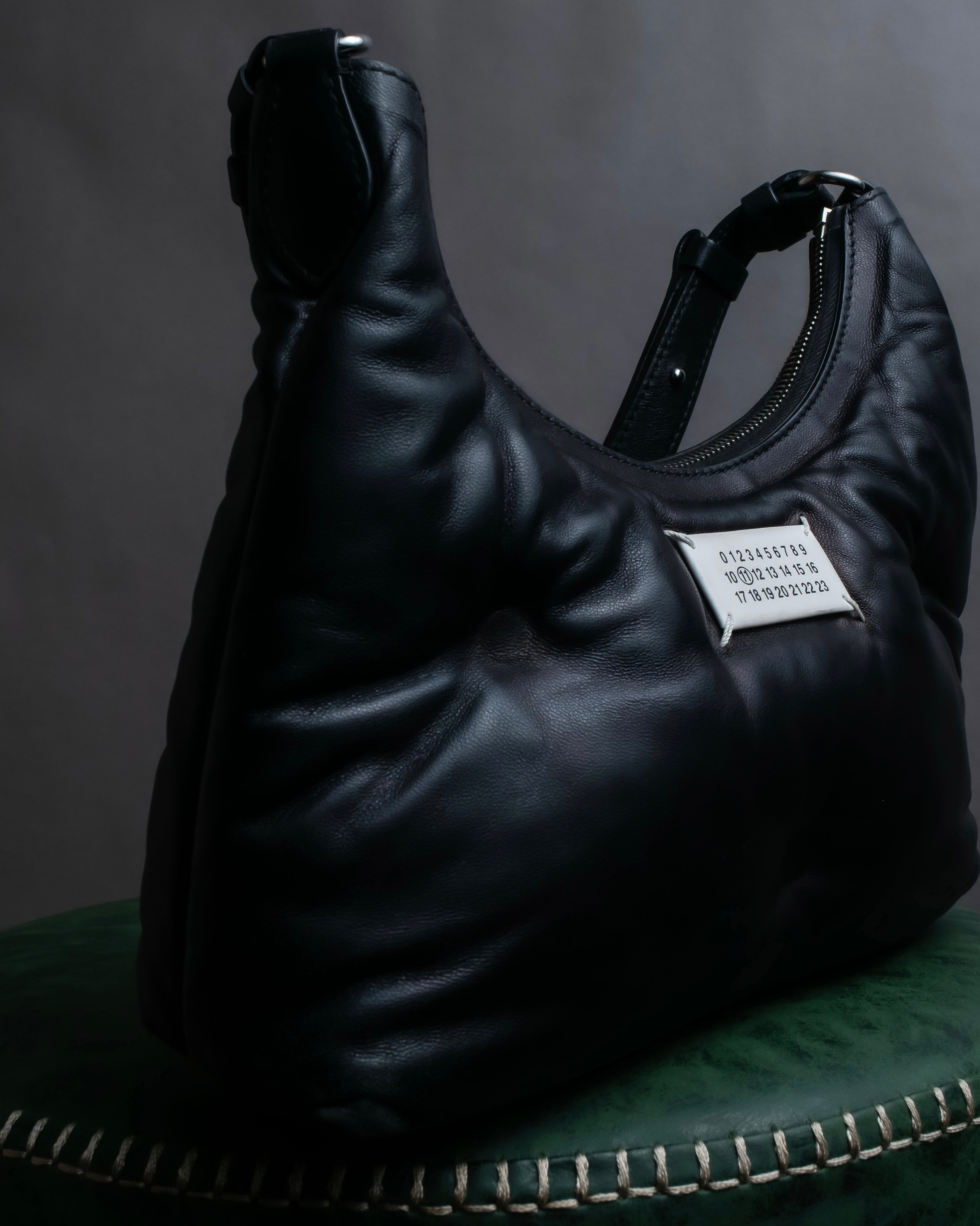 "MAISON MARGIELA" Glam Slam black one shoulder bag