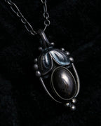 "GEORG JENSEN" 2003 year top design silver necklace