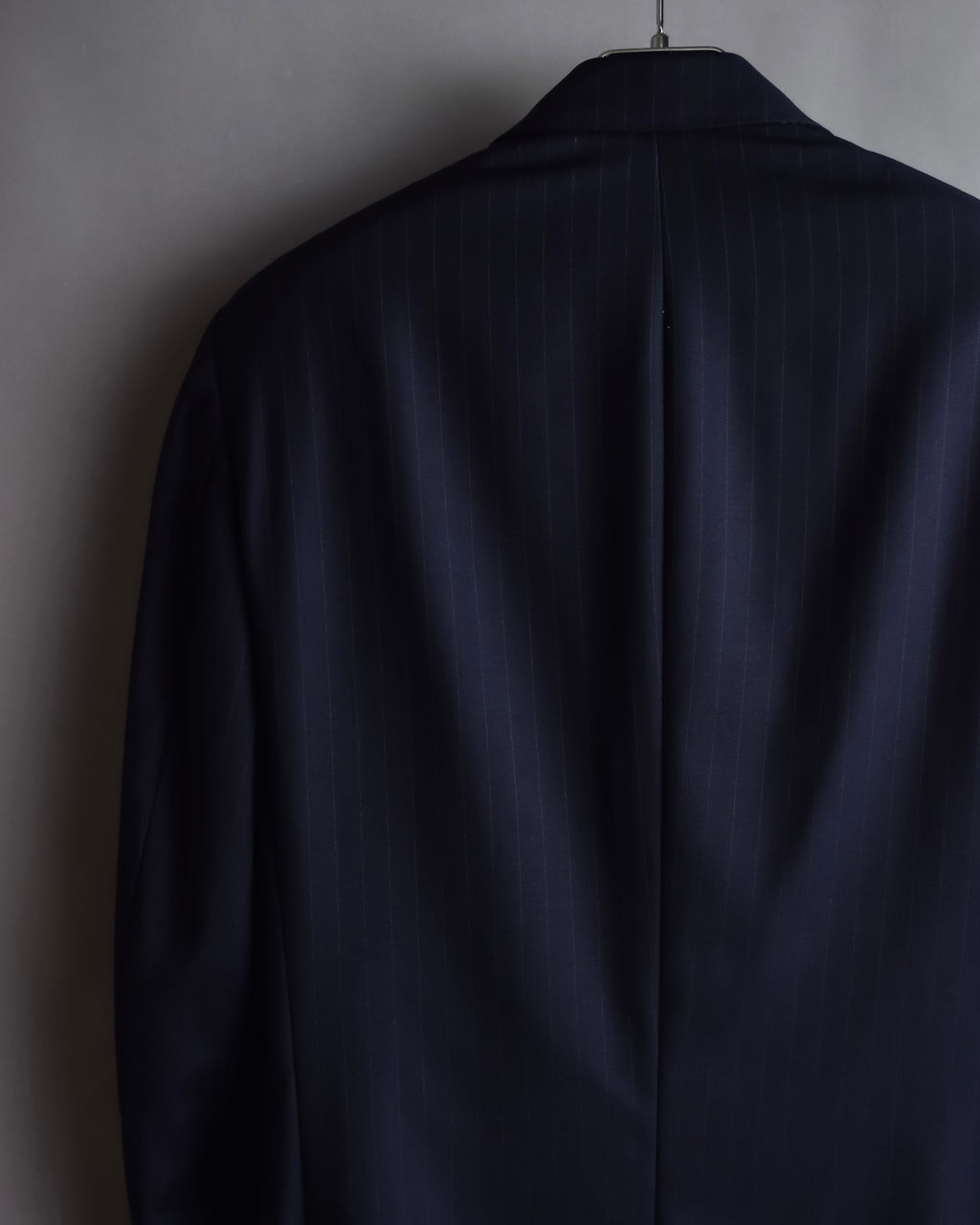 "HERMES" Pinstripe relaxed tailored jacket