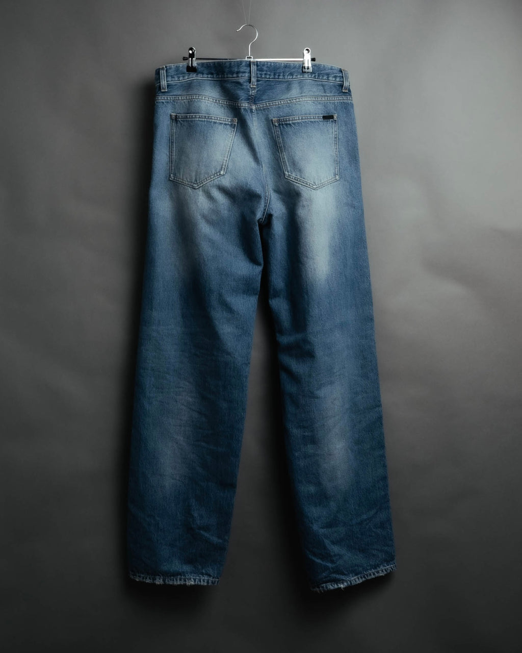 -SPECIAL- “SAINT LAURENT” 2023’s Long extreme baggy faded denim jeans