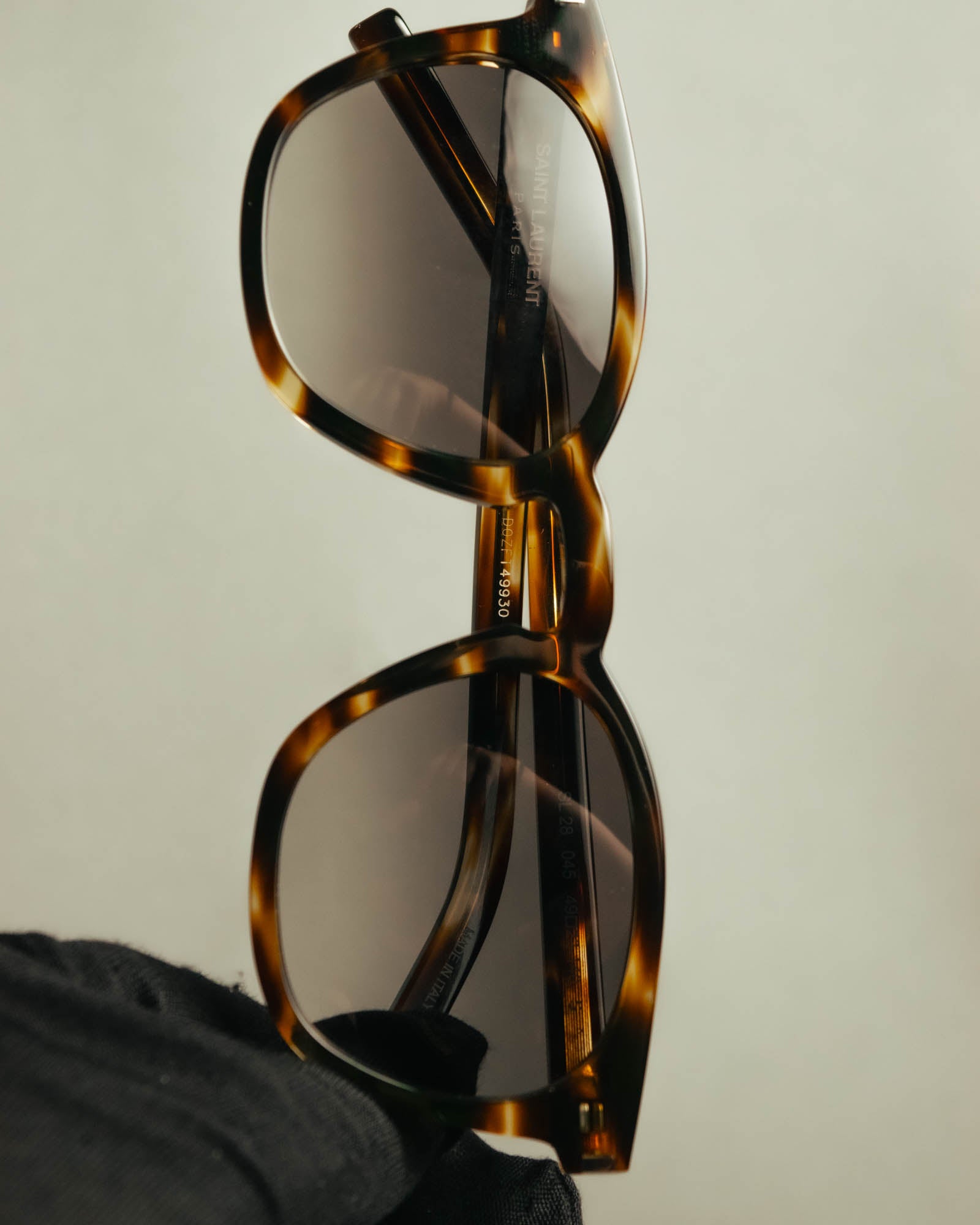 “SAINT LAURENT” YSL Bold 28 Havana sunglasses