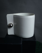 “JIL SANDER” 2020’s Sculptural leather cuff bangle