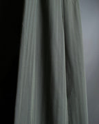 “GUCCI”  Beautiful silhouette 8B double breasted tailored jacket setup