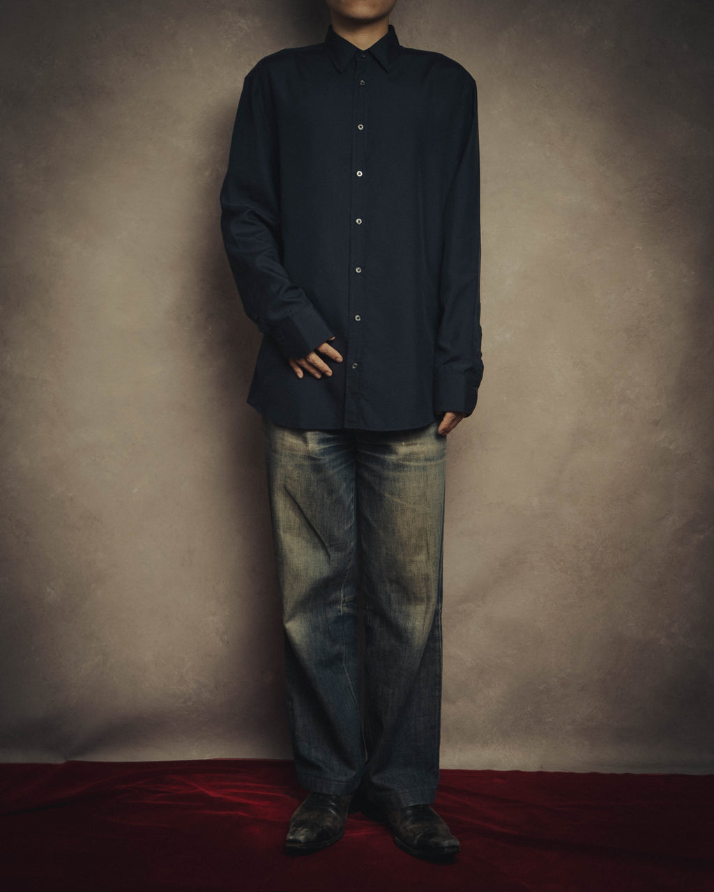 -SPECIAL- “Gucci” Michele period Silk button up shirt