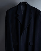 -SPECIAL- "BURBERRYS" 1980-1990's 
Classically tailored oversized 100% cashmere chester coat