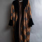 "Yves Saint Laurent Rive Gauche"
Argyle pattern velvet design shawl collar coat