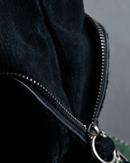 "MAISON MARGIELA" 5AC Harako leather corduroy combination 2way bag