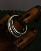 "HERMES" Vertige polished silver 925 ring