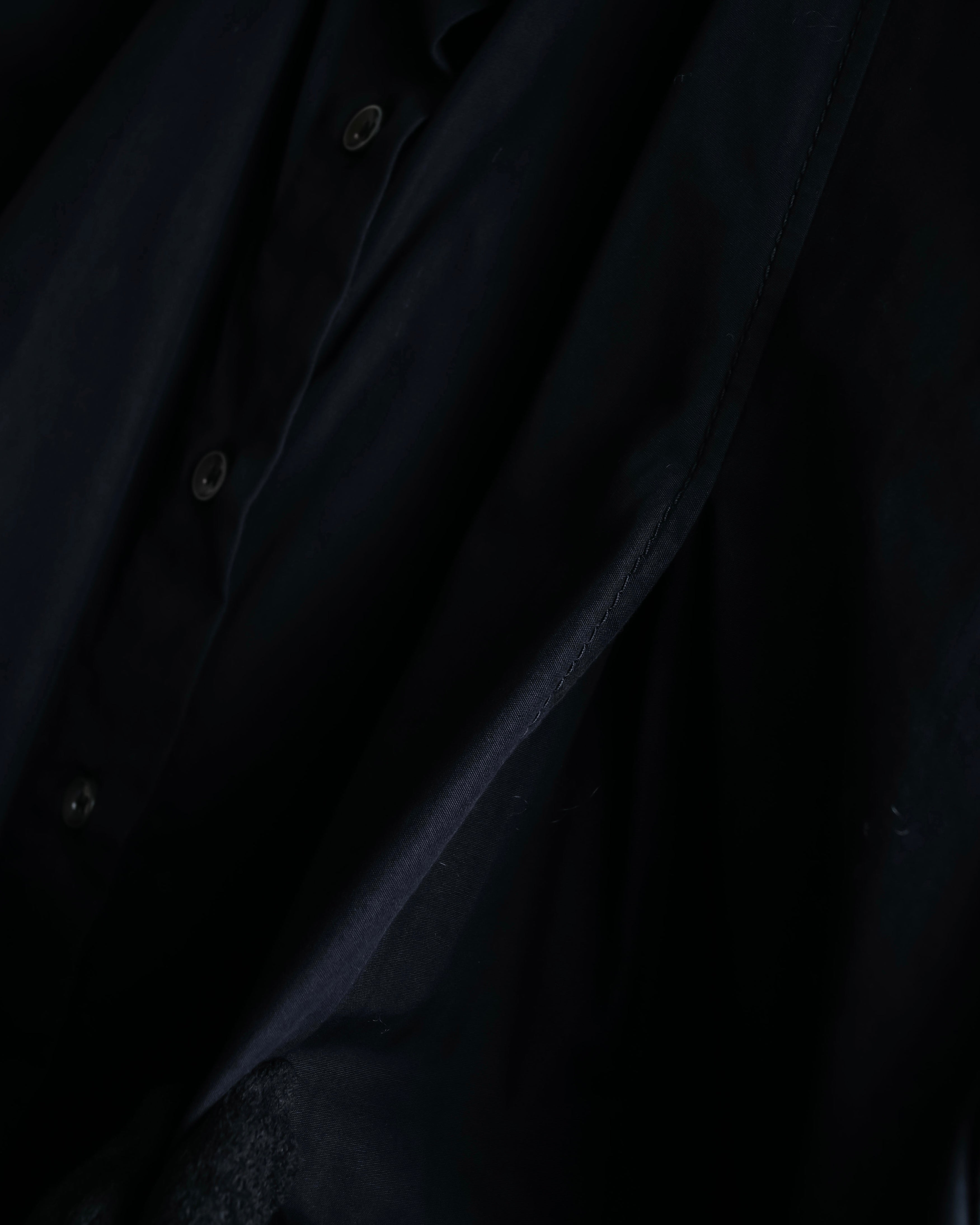 "MAISON MARGIELA" 13SS Panel design sleeveless black shirt