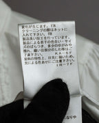 "BURBERRY" Frill design collarless blouse