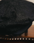 -SPECIAL- "Christian Dior" 20's Intricately embroidered botanical sailor cap