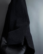 "VALENTINO" Double-breasted belted chester coat