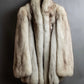 "WINDSOR" Fox fur 5 hooks gradient color jacket