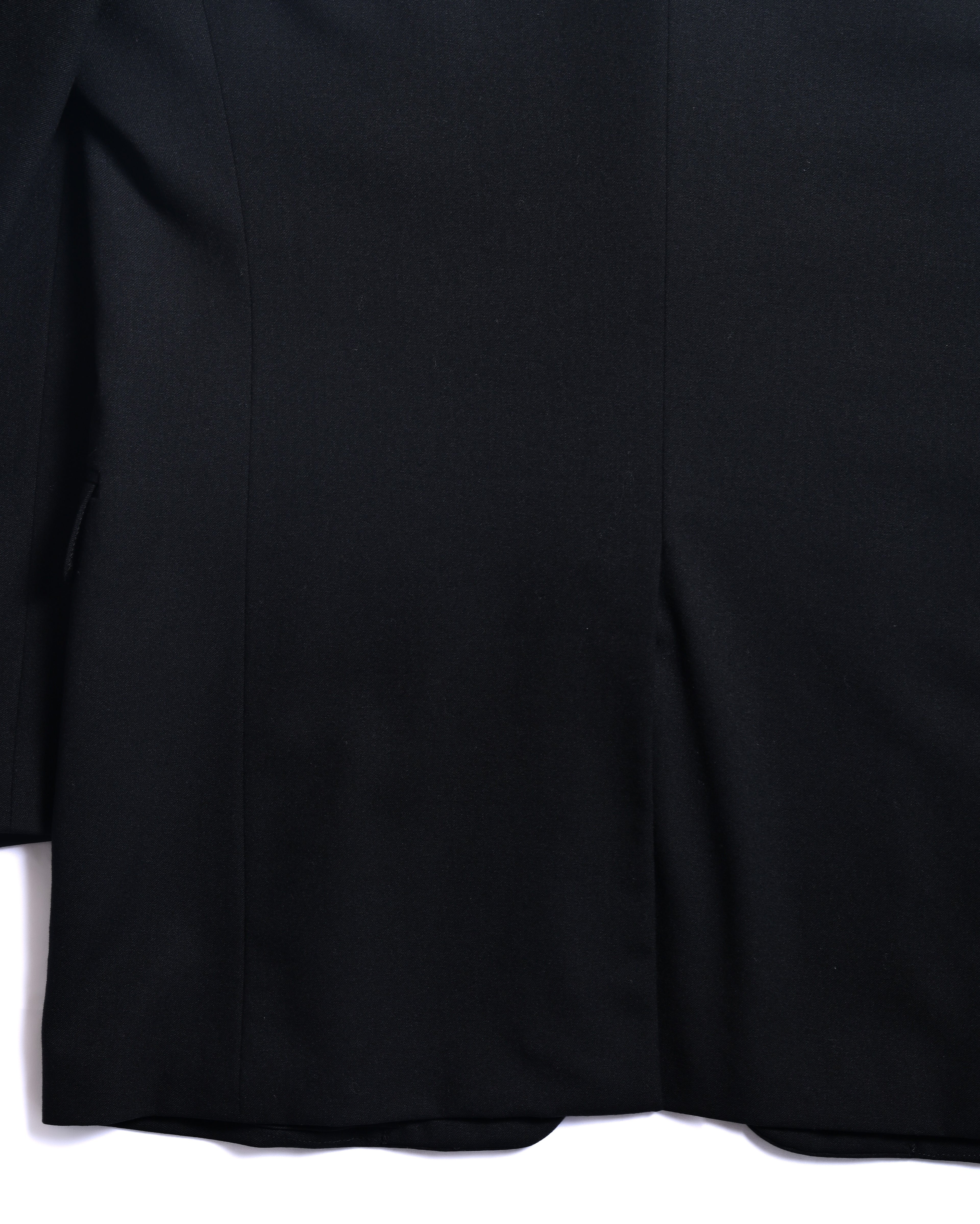 PRADA/ Oversized Single Breasted 3B Jacket Set-up Black