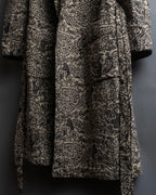 Vintage gobelin oversized gown coat