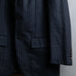 "POLO Ralph Lauren" Notch lapel tailored jacket & two-pleat slacks striped set up