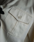 "GUCCI" Flap pocket design band collar shirt jacket