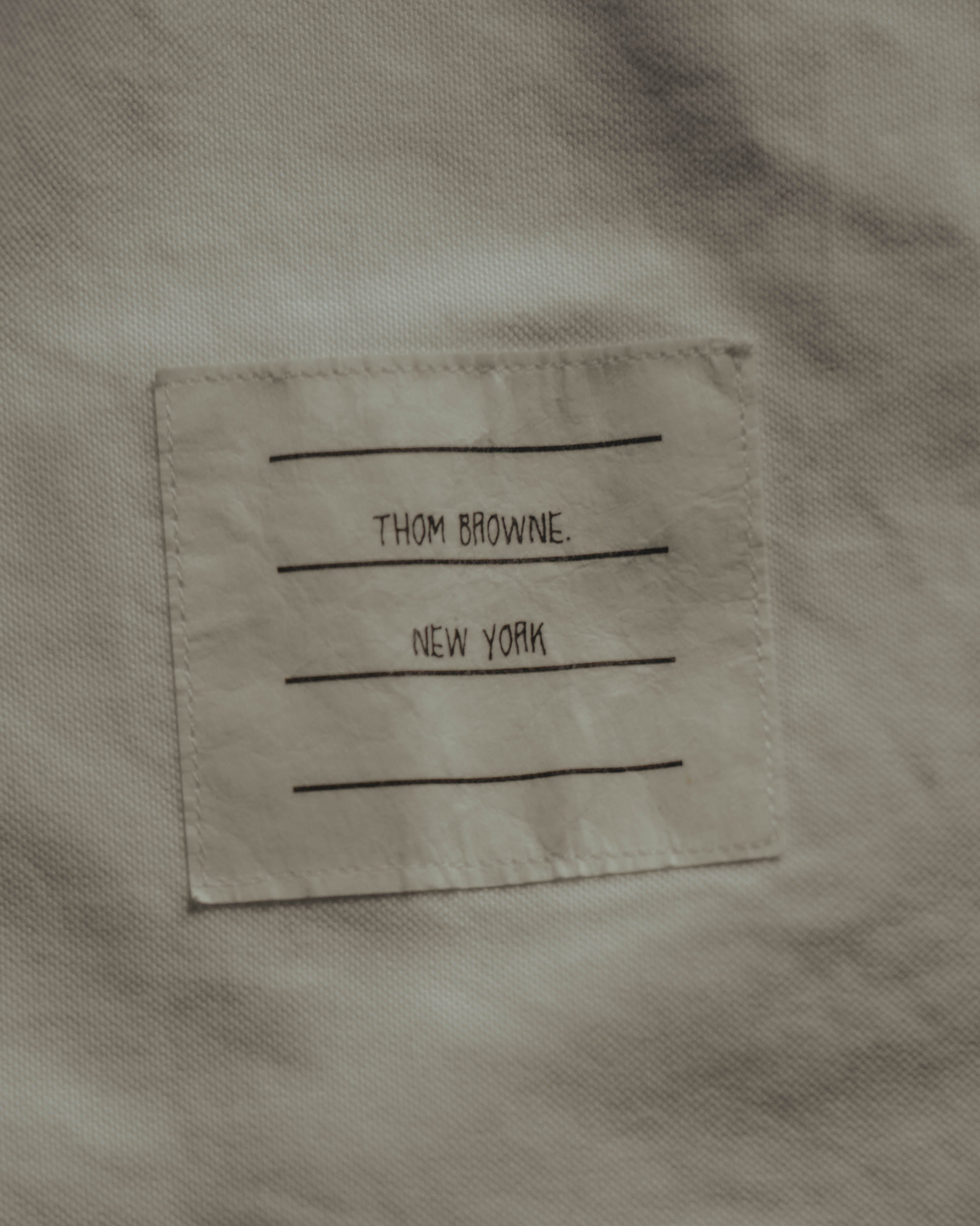 -SPECIAL- “THOM BROWNE” 2010’s tricolor grosgrain oxford shirt dress