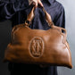 "Cartier" Marcello do leather collection boston bag