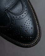 "THOM BROWNE" Wingtip design rubber sole leather shoes