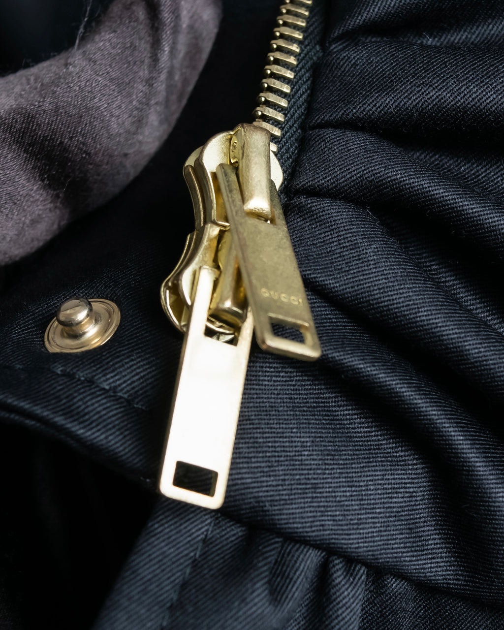 "GUCCI" Multi detail stand collar jacket