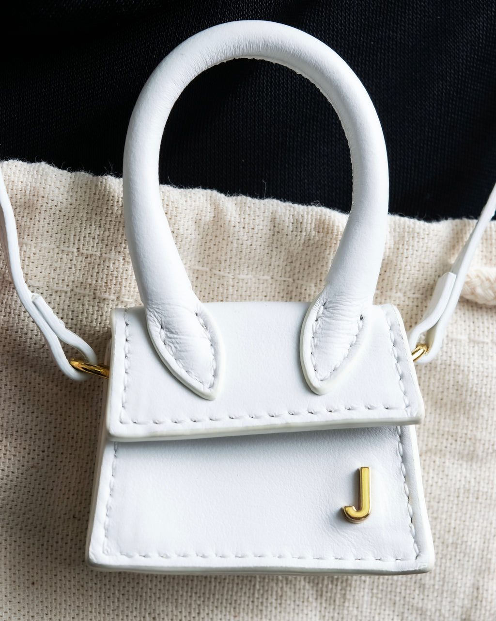 "JACQUEMUS" Mini pochette logo design shoulder bag