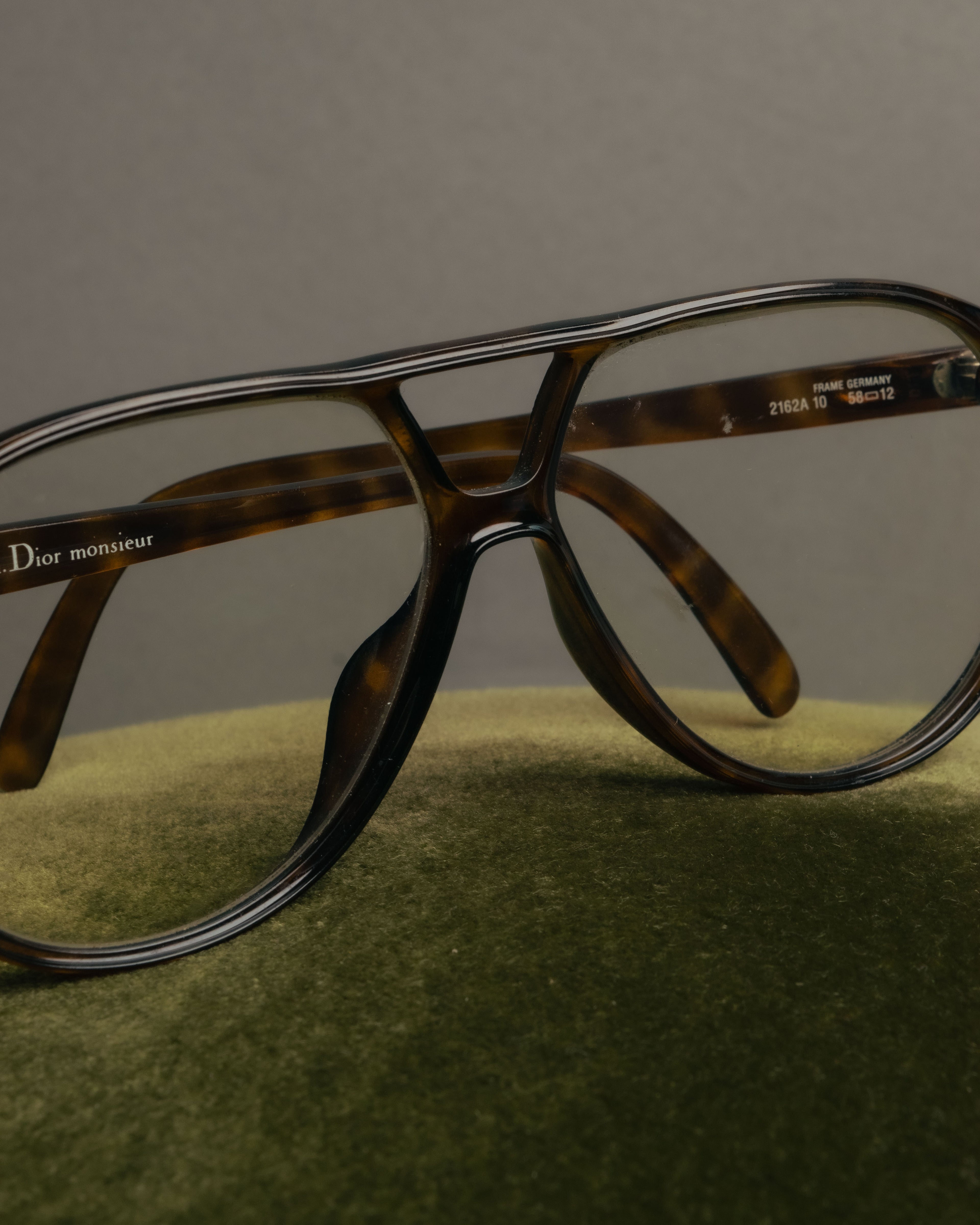 “Christian Dior monsieur” 70’s-80’s Tortoise aviator eyewear