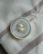 "Loro Piana" Multi-stripe pattern natural color shirt